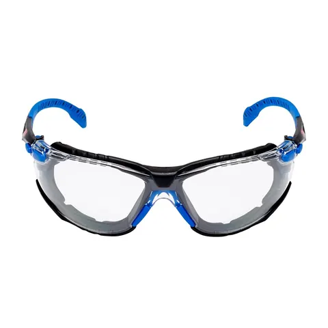 3M Solus v.bril S1CBC1 helder, bl.glazen Blauw, zwart