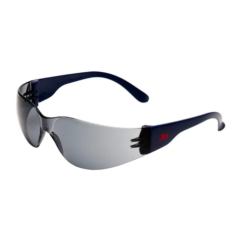 3M 2721 veiligheidsbril grijze PC lens Blauw