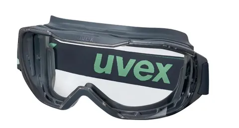 uvex megasonic 9320295 helder sv Zwart, lichtgrijs
