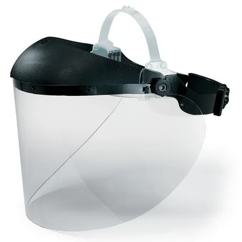 Uvex 9710 Face Shield with Adjustable Twist Lock Mechanism