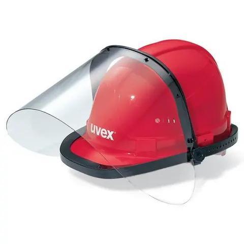 Uvex Visor 9710 Face Shield with Adjustable Frame and