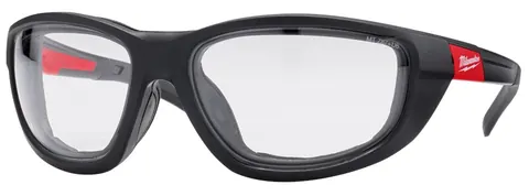 Milwaukee Premium veiligheidsbril helder met afdichting universeel