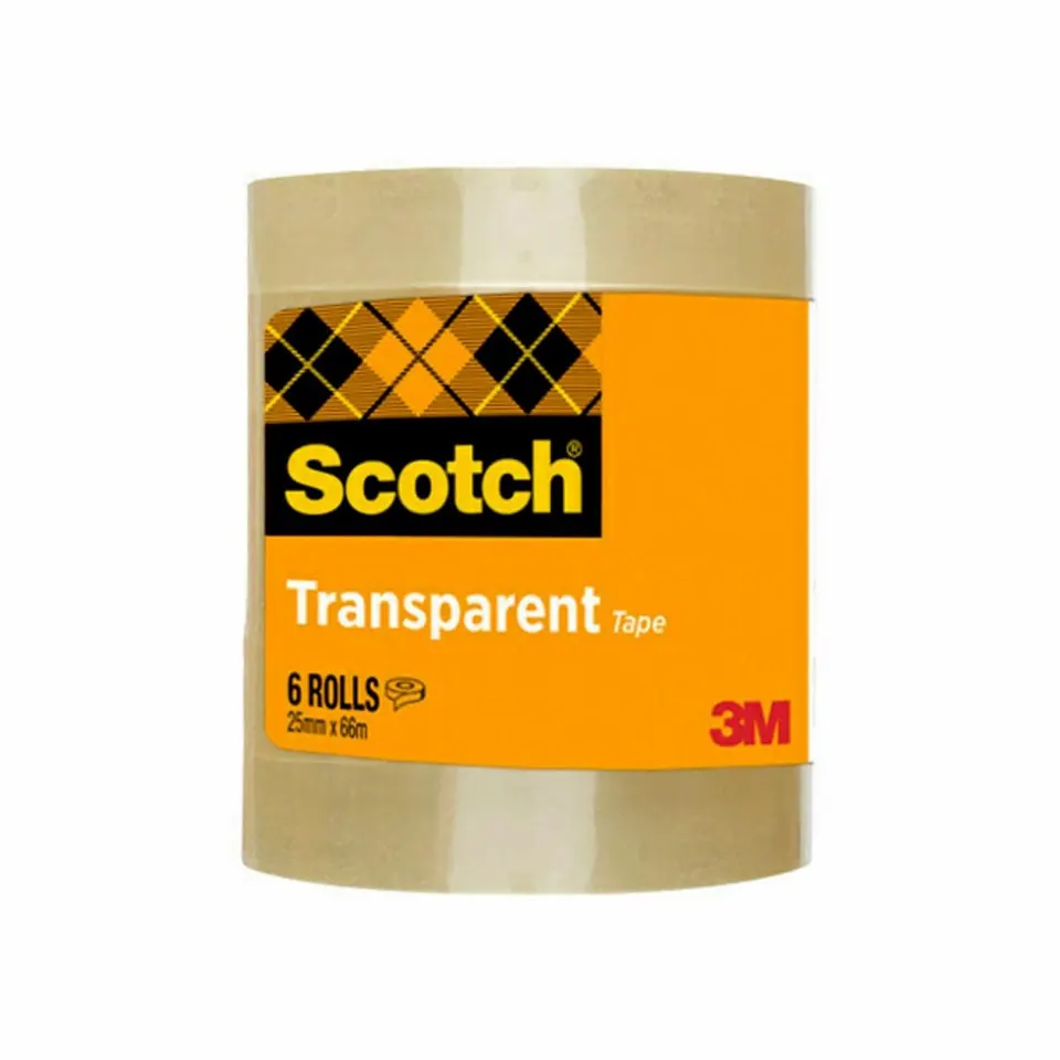 3M 508 tape 25 mm x 66 m à 6 rollen