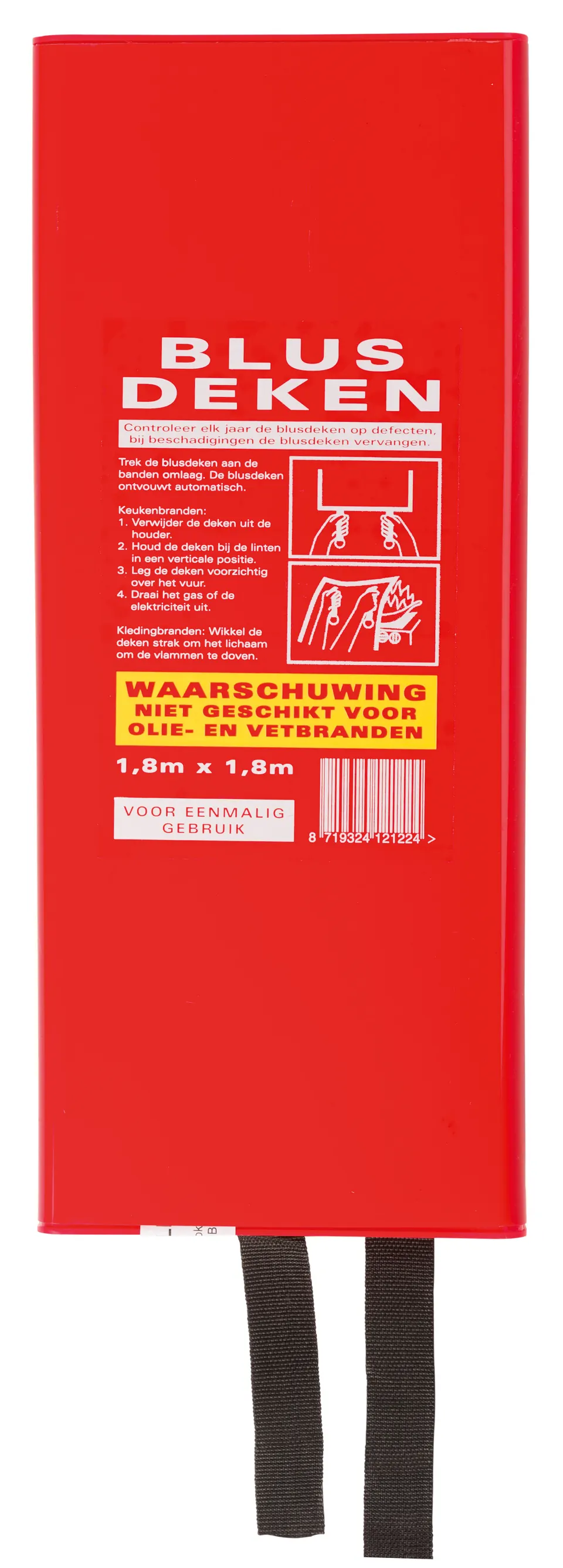 PSP 43-524 Blusdeken 180 x 180 cm