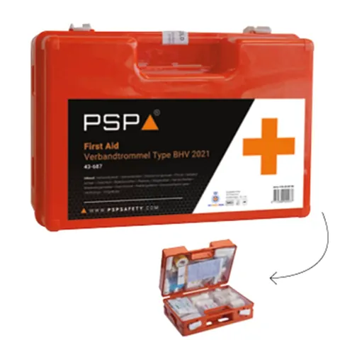 PSP Verbandtrommel BHV richtlijn 2021