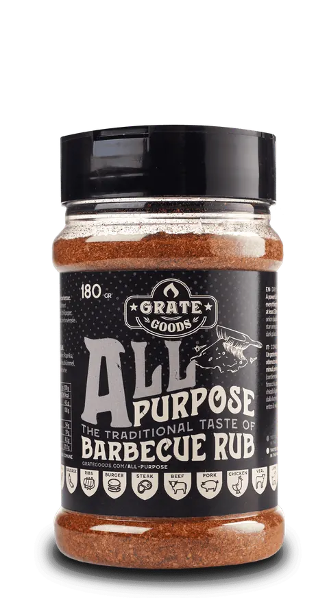 GRATE GOODS ALL PURPOSE BBQ RUB 180 GR