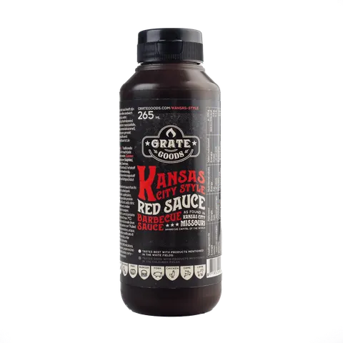 GRATE GOODS KANSAS CITY STYLE RED SAUCE BBQ SAUCE