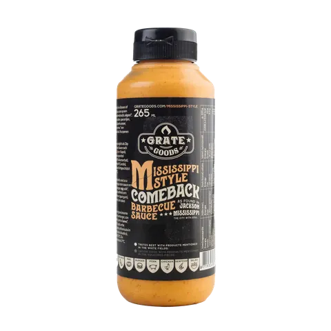GRATE GOODS MISSISSIPPI STYLE COMEBACK BBQ SAUCE