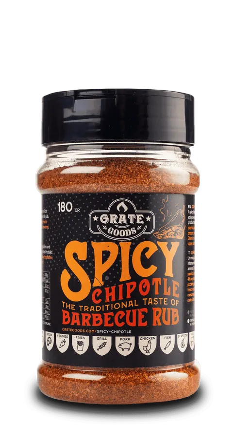 GRATE GOODS spicy chiptoble BBQ RUB 180 GR