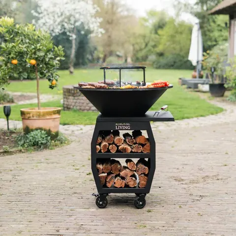 BBQ Plancha Grill Compañero XXL Blackline 2.0 - Ø80cm