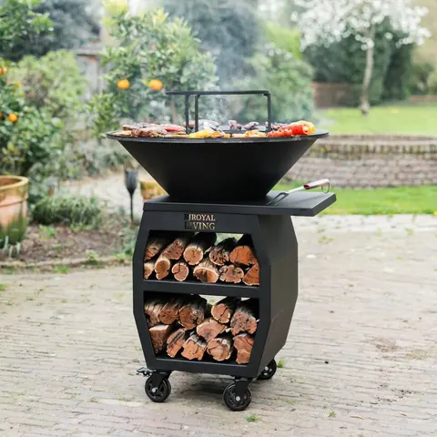BBQ Plancha Grill Compañero XXL Blackline 2.0 - Ø80cm — extra foto
