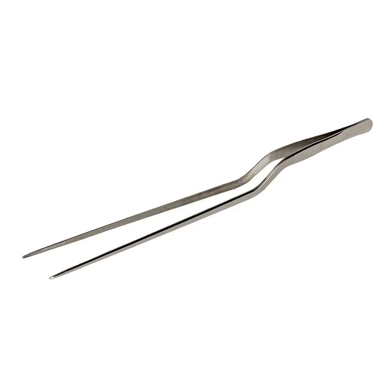 BestCharcoal Pincet Gebogen Large