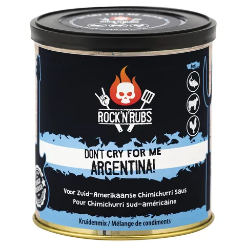 Rock ‘n’ Rubs – Don’t cry for me Argentina 180 GR