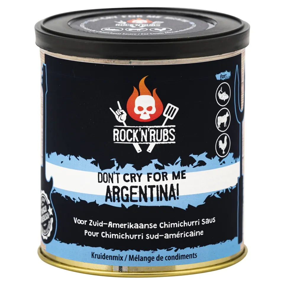 Rock ‘n’ Rubs – Don’t cry for me Argentina 180 GR
