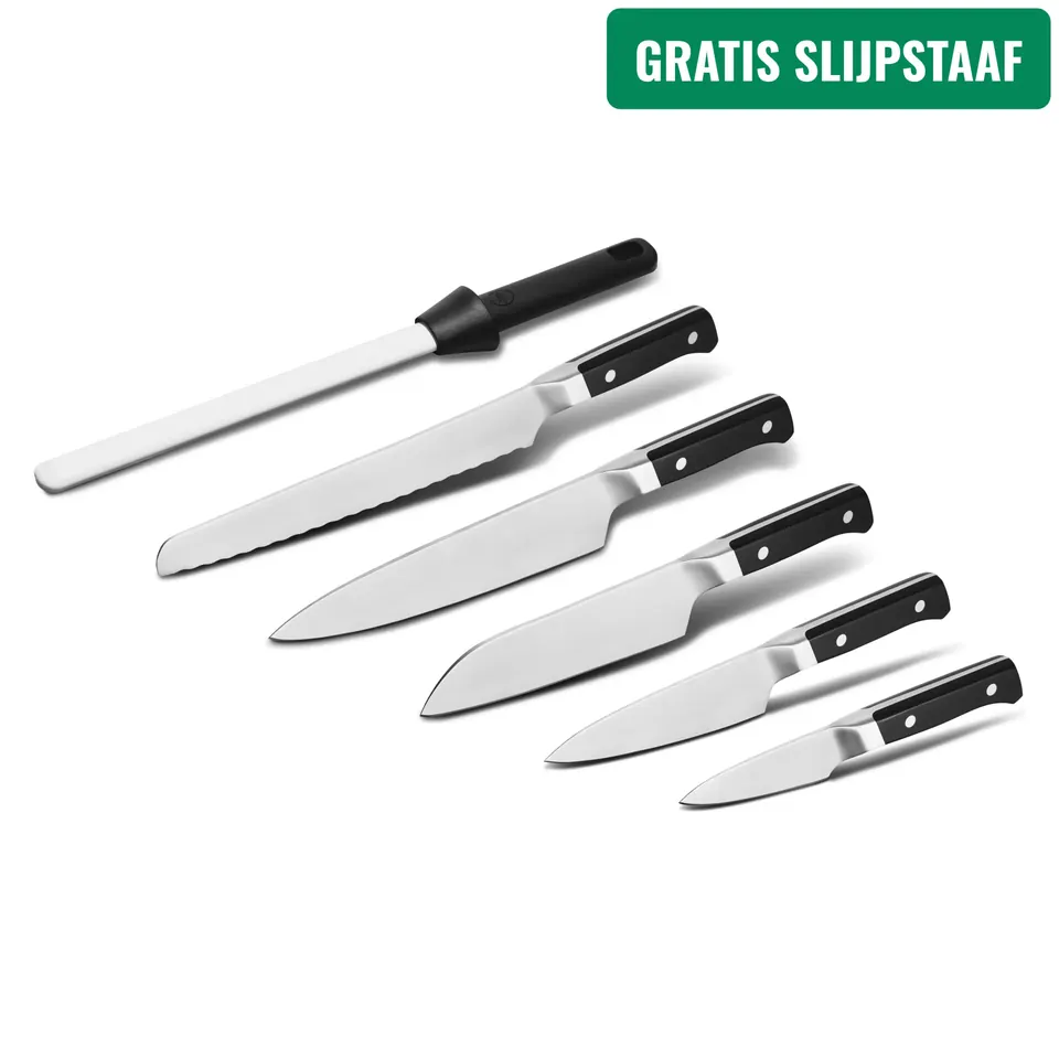 TwinSteel Messenset 5 Delige Set
