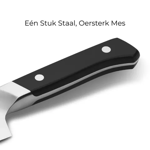 TwinSteel Koksmes — extra foto