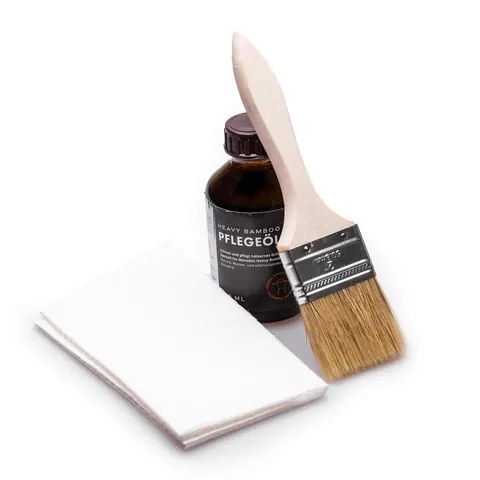 Zware Bamboe Verzorgingsolie Set — extra foto