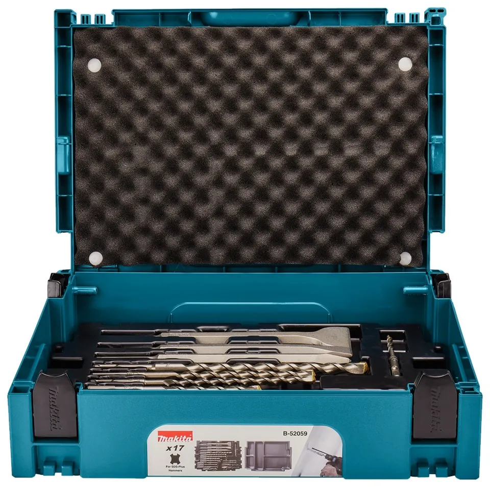 MAKITA B2S: BETONBOOR-/BEITELSET 17-DELIG B-52059