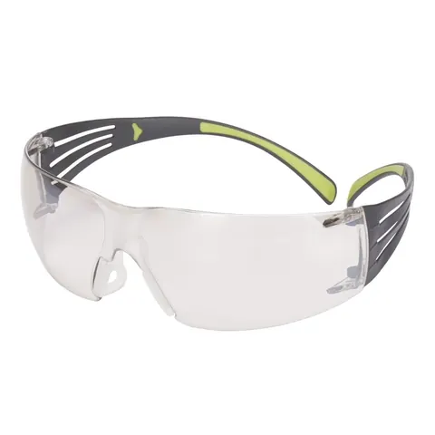 VEILIGHEIDSBRIL SECUREFIT-SF400 EN 166, EN 172 BEUGEL ZWART GROEN, RING I/O POLYCARBONAAT(NL+BE)