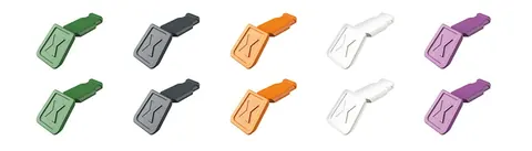 COLORCODE CLIPS KLEURENMIX 2 (10 STUKS)