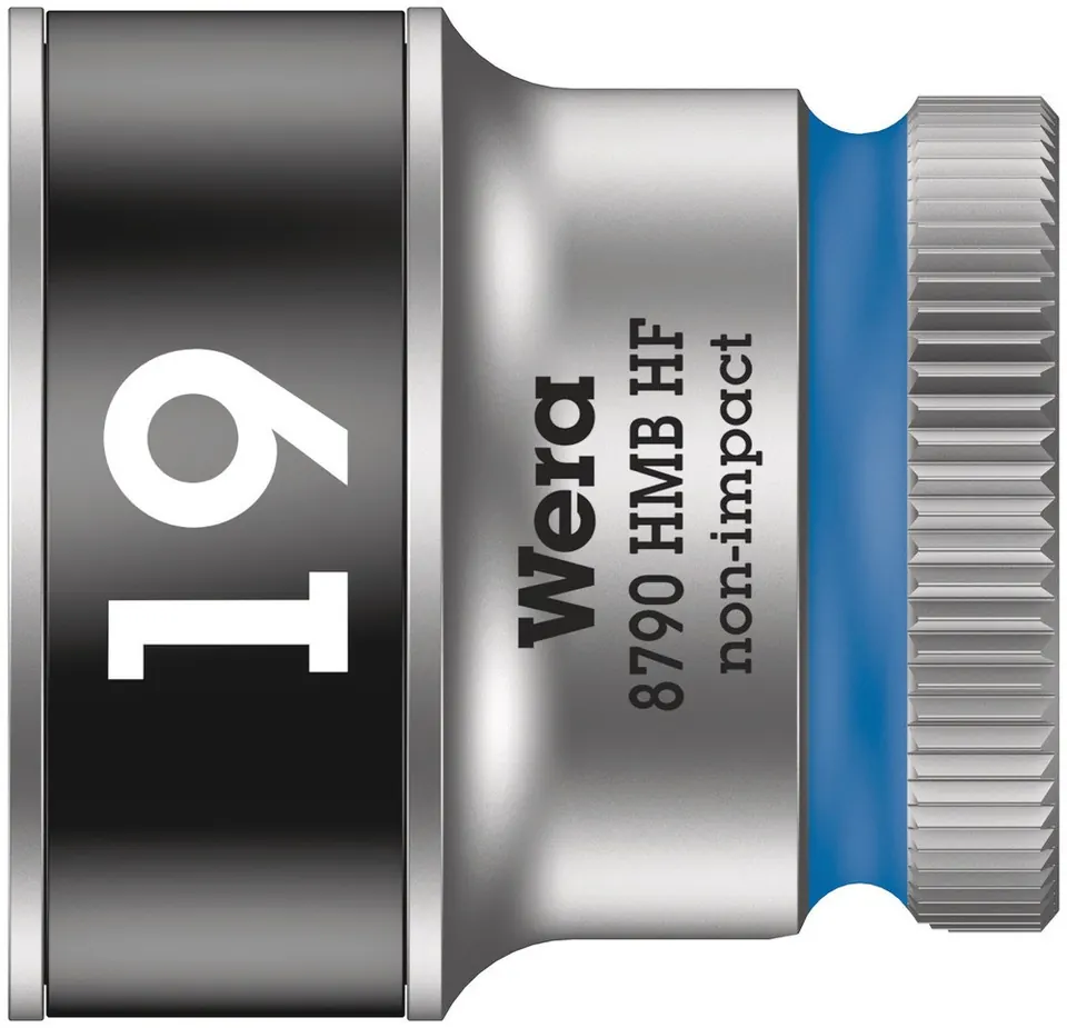 8790 HMB HF ZYKLOP HAND- EN MACHINEDOP, MET 3/8" AANDRIJVING MET VASTHOUDFUNCTIE, 19 X 29 MM
