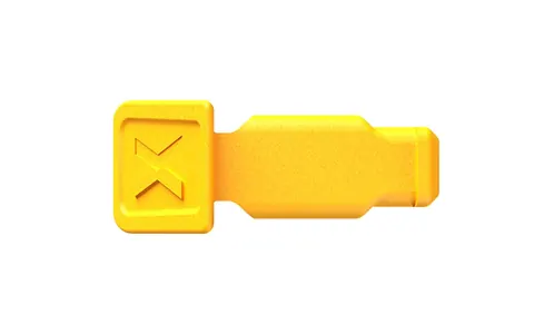 COLORCODE CLIPS GEEL (10 STUKS)