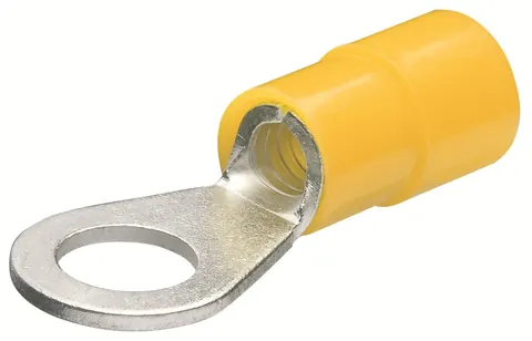 KABELSCHOEN OOG GEEL 4,0-6,0 MM 100 ST.