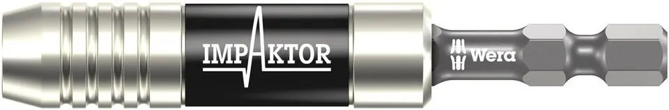 897/4 IMP IMPAKTOR HOUDER MET SPANRING EN MAGNEET, 1/4" X 75 MM