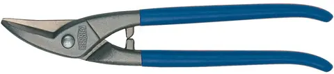 GATENSCHAAR D107 TOTALE LENGTE 275 MM LINKS STAAL MAX. 1 MM RVS MAX. 0,8 MM RVS GELAKT(NL+BE)