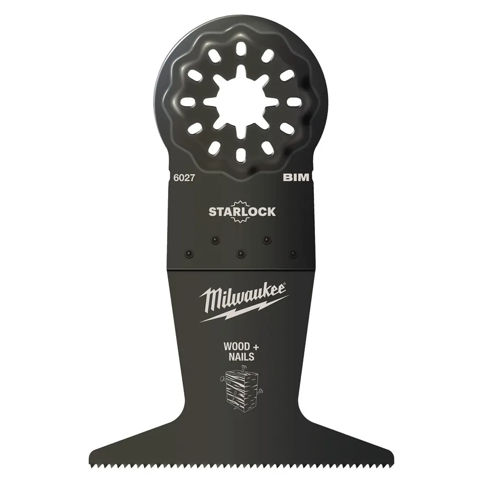 MULTITOOL STARLOCK HSS BI-METAAL ZAAGBLAD VOOR HOUT MET NAGELS 65 X 42 MM