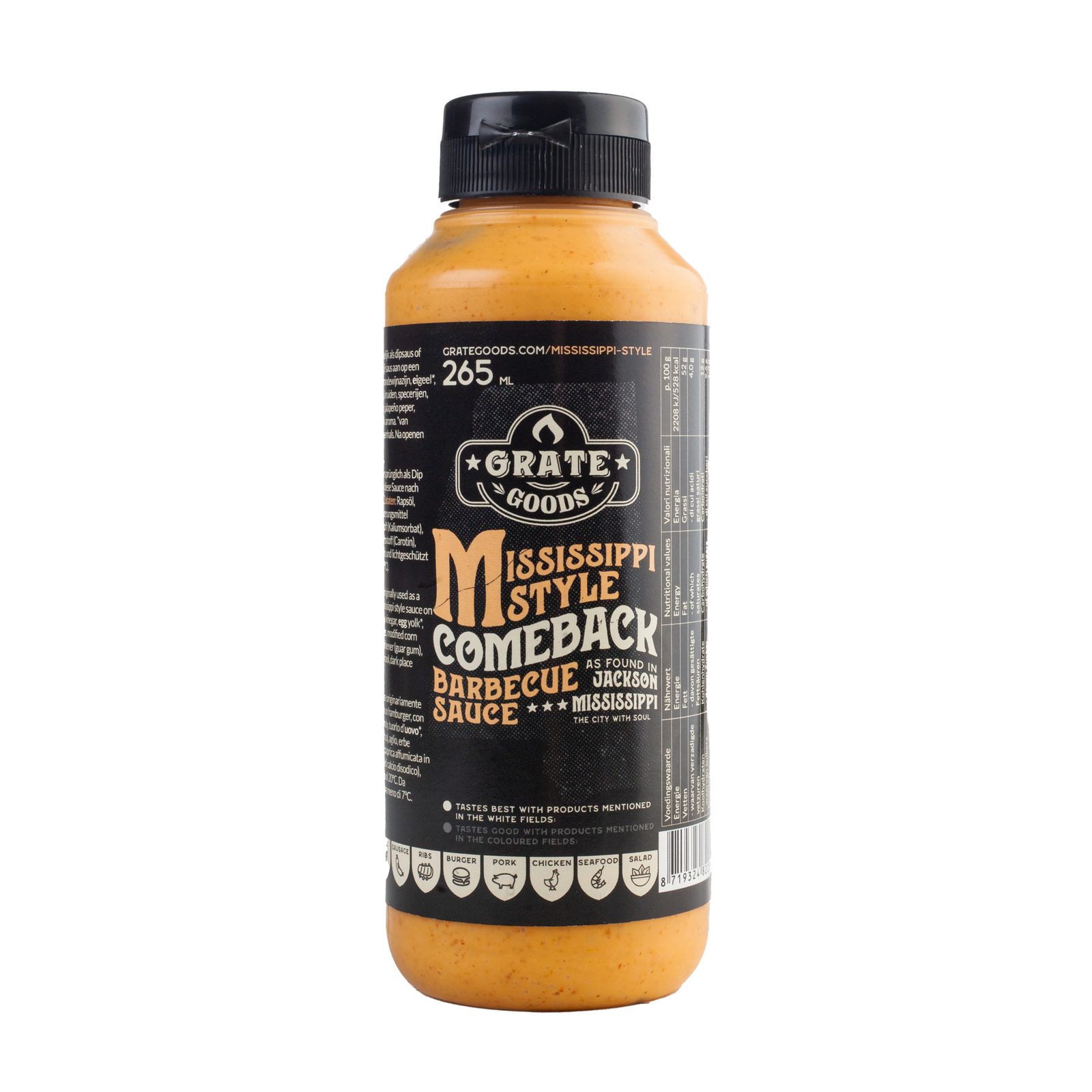 GRATE GOODS MISSISSIPPI STYLE COMEBACK BBQ SAUCE