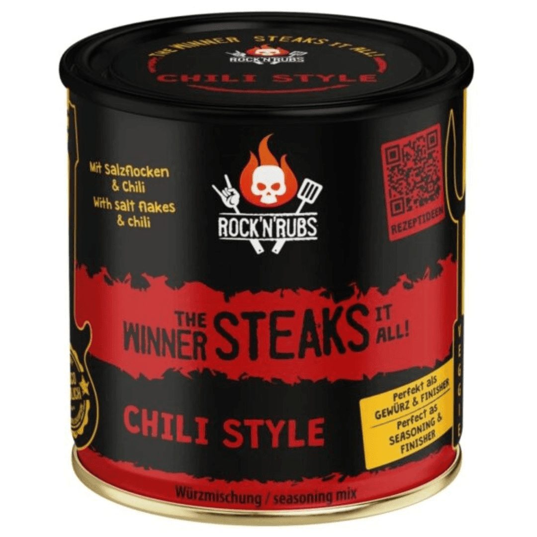Rock ‘n’ Rubs The Winner Steaks It All Chili Style 180g