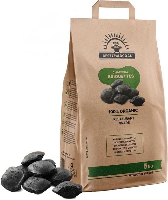BestCharcoal Briketten 5 kg