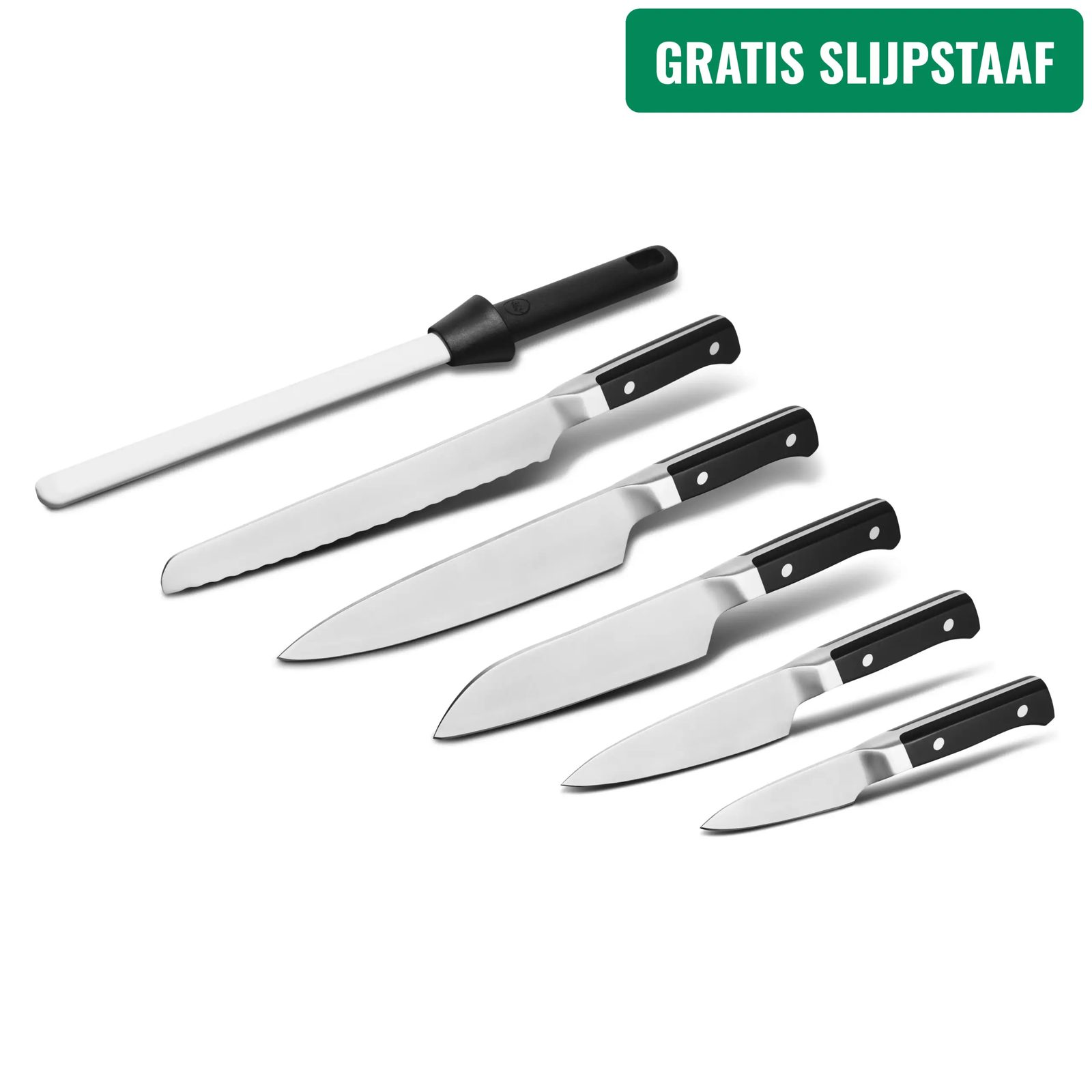 TwinSteel Messenset 5 Delige Set