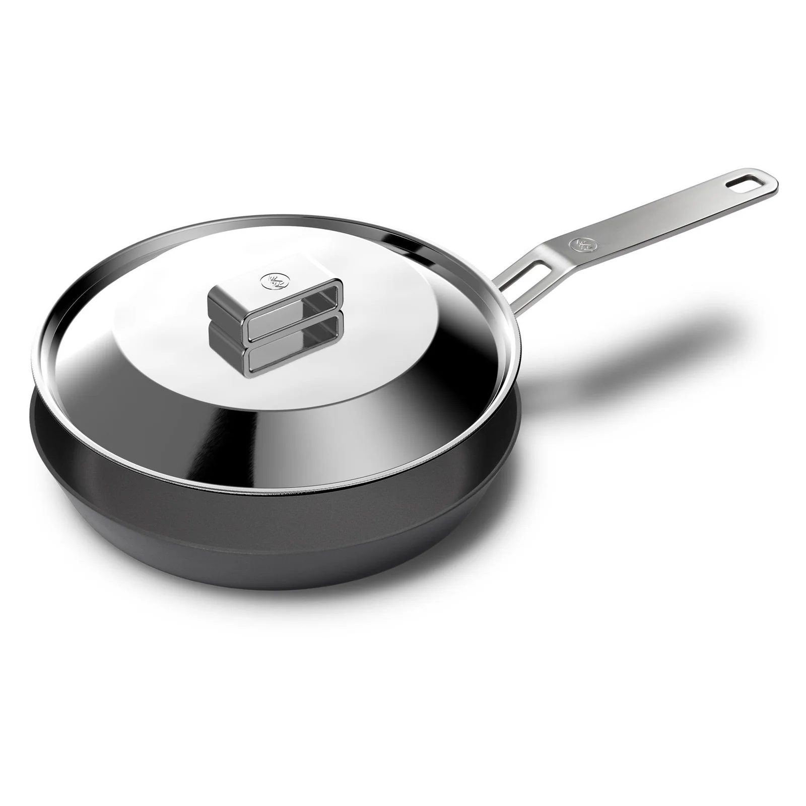 Pre oder - Barecookware Carbon Stalen Pan met deksel - 24CM